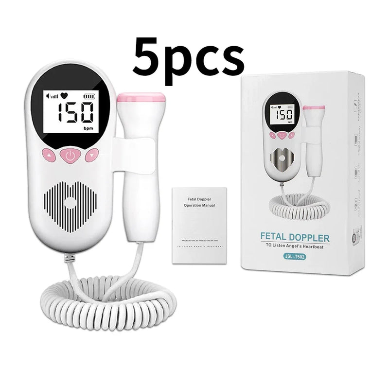 Droship  Doppler Fetal Portable Pregnant Baby Heart Rate Monitor