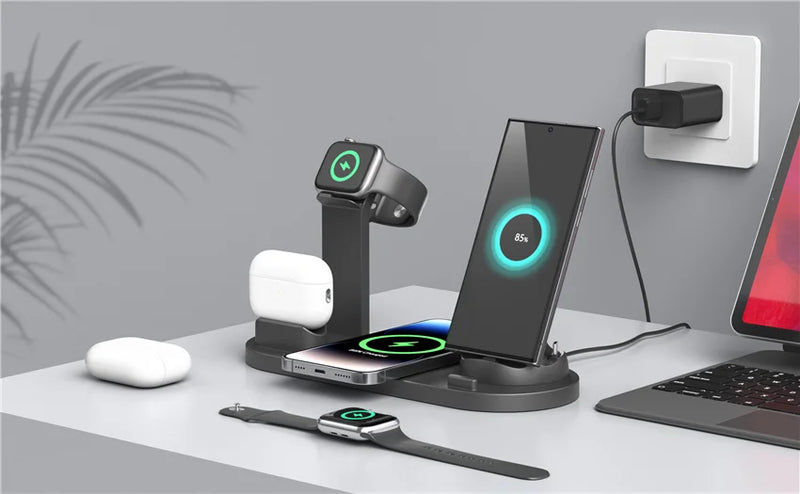 Carregador Wireless Fast charging 7 em 1