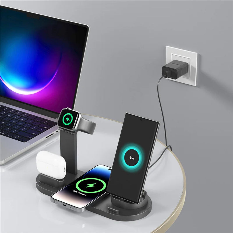 Carregador Wireless Fast charging 7 em 1