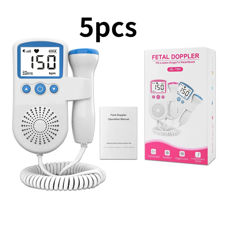 Droship  Doppler Fetal Portable Pregnant Baby Heart Rate Monitor