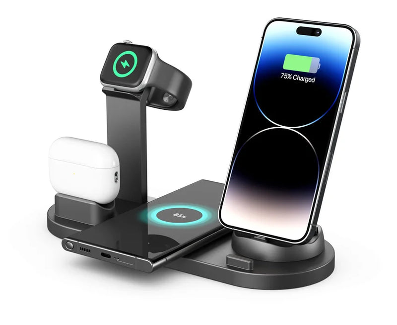 Carregador Wireless Fast charging 7 em 1