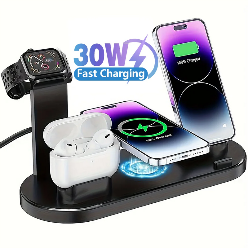 Carregador Wireless Fast charging 7 em 1