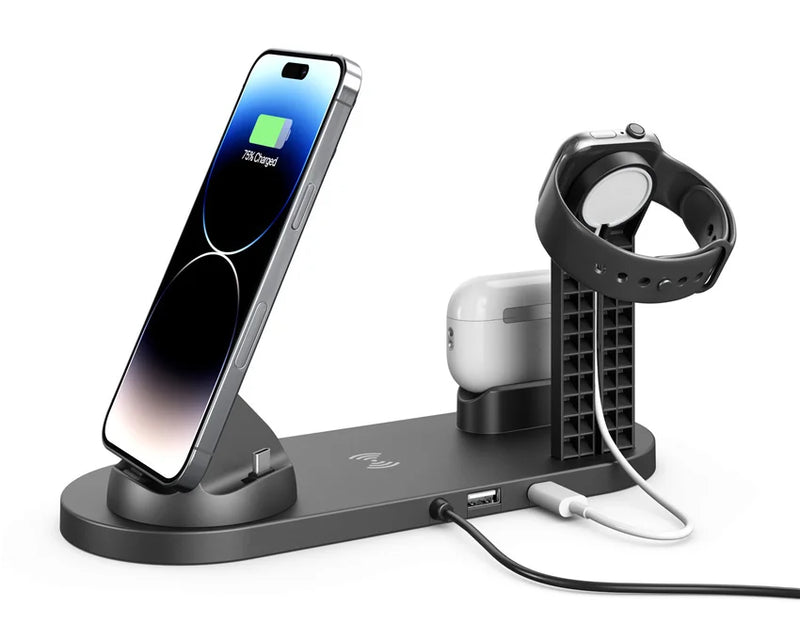 Carregador Wireless Fast charging 7 em 1